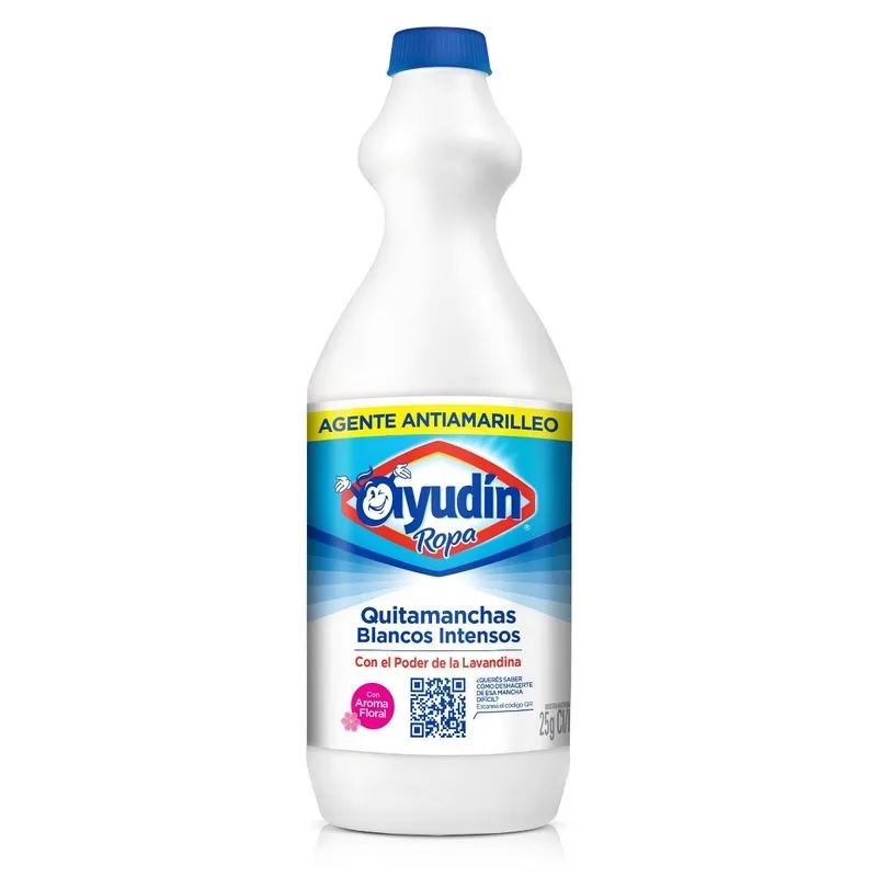 AYUDIN ROPA BLANCA QUITAMANCHAS AYUDIN x 1 L ROPA BCA - Imagen 1