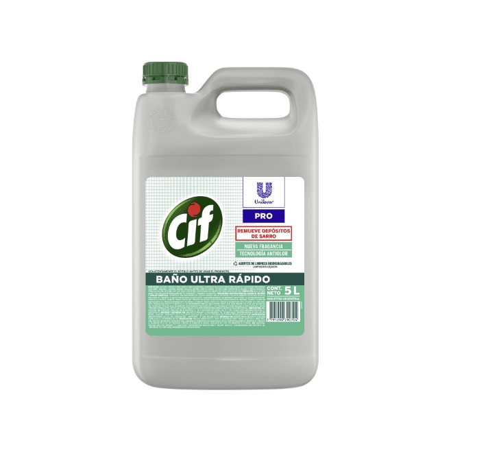 CIF BAÑO ULTRA RAPIDO CIF BAÑO LIQUIDO x 5 LTS - Imagen 1