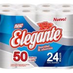 PAPEL HIGIENICO ELEGANTE 24u. X 50 MTS