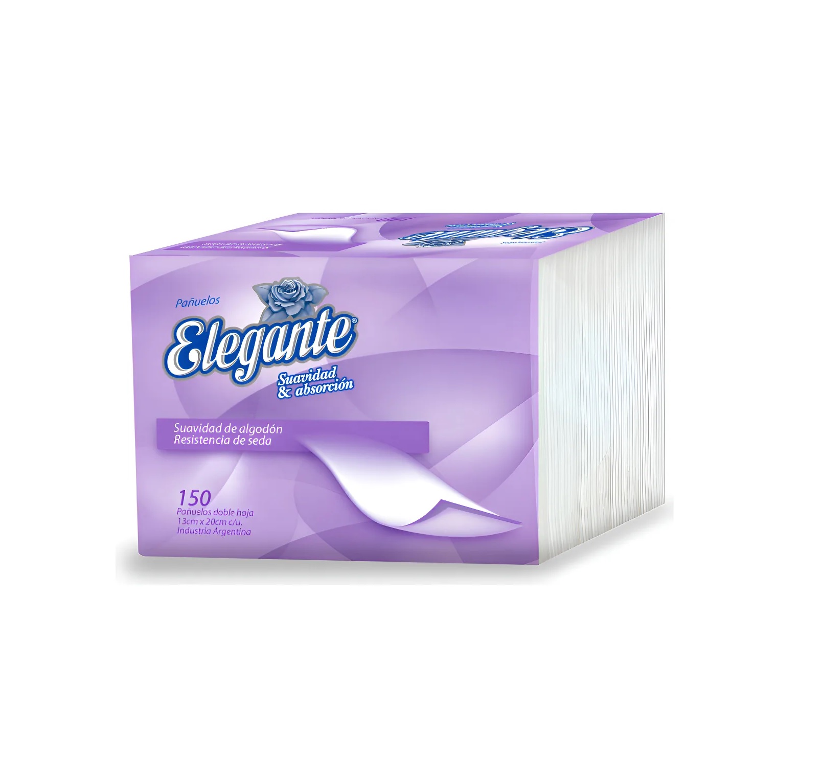 ELEGANTE 150 PAÑUELO ELEGANTE D/H X 150 UNID EX. SUAV. - Imagen 1