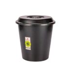 RECIPIENTE REDONDO PLAST. C/TAPA 8 LTS
