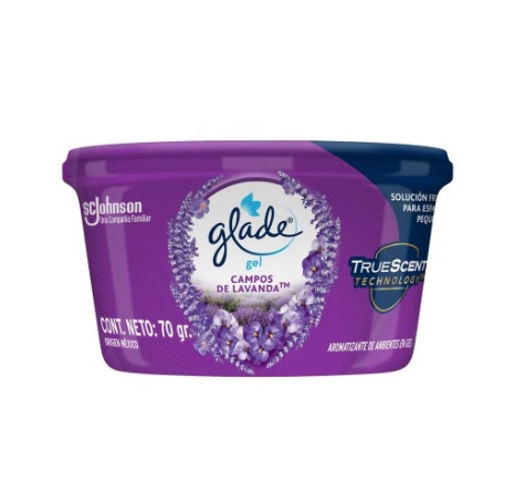 GLADE LAVANDA GLADE MINIGEL LATITA LAVANDA X 70 GR - Imagen 1