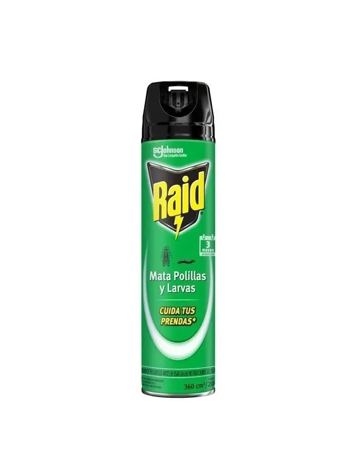 RAID ANTIPOLILLAS RAID ANTIPOLILLA x 360 cc. - Imagen 1