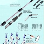 ASTA TELESCOPICA ALUM. 3 x 2 mts. ROYCO