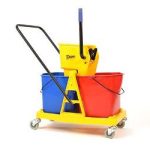 CARRO PRENSAMOPA D. BUCKET 60 Lts. AZUL