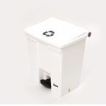 CESTO 30 LTS BLANCO CON PEDAL