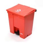 CESTO 30 LTS ROJO CON PEDAL