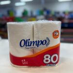 PAPEL HIGIENICO OLIMPO 4 X 80 MTS