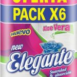 PAPEL HIGIENICO 6 x 30 mts aloe vera