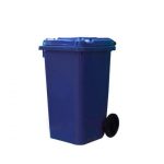 CONTENEDOR 240lts C/ TAPA Y RUEDA AZULTG