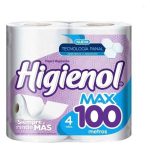 PAPEL HIG. HIGIENOL 4 x 100 Mts PANAL