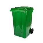 CONTENEDOR 240lts C/ TAPA Y RUEDA VERDETG