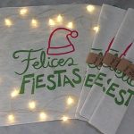 ALFOMBRA CON ESTAMPA NAVIDEÑAS 50x60cm