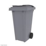 CONTENEDOR 120 LTS TAPA RUEDA GRIS TG