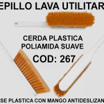 CEPILLO LAVA UTILITARIO C/MANGO BAINOTTI