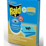 RAID TABLETAS MATA MOSQUITOS x 24 un.