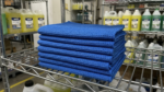 PAÑO MICROFIBRA NIDO DE ABEJA AZUL ROYCO