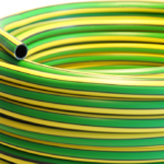 MANGUERA DE RIEGO TRICOLOR REFORZ. 1/2" ROLLO X 15