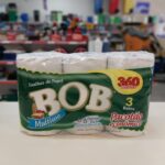 ROLLO DE COCINA 3 X 120 PAÑOS DOBLE HOJA BOB