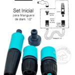 SET INICIAL LANZA+ ACOPLES X2 + CON. MANG. DE 1/2"