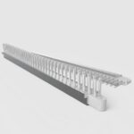 CEPILLO P/ LF ALUMINIO 35 CM C/ SOPORTE