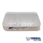 PORTA DETERGENTE Y ESPONJA ORDENE BLANCO