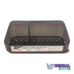 PORTA DETERGENTE Y ESPONJA ORDENE GRIS FUME