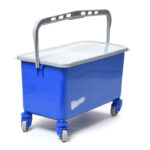 BALDE 25 LTS RECTANGULAR C/ BASE ENREJADA ROYCO