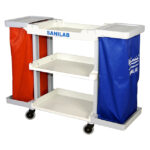 CARRO DE RESIDUO PATOLOGICO SANILAB DOBLE BOLSA