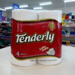 PAPEL HIGIENICO 4 X 30 MTS DOBLE HOJA TENDERLY