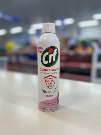 CIF DESINFECTANTE EN AEROSOL X 360CC FLORAL
