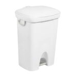RECIPIENTE BLANCO CON PEDAL x 72 lts