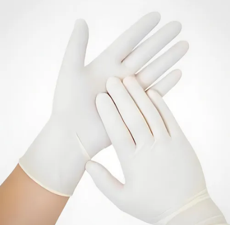 LATEX BLANCO GUANTE LATEX EXAMIN. M x 100u - Imagen 1