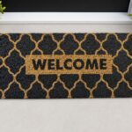 TAPETE FELPUDO WELCOME MOSAICO 30 X 70 CM