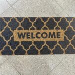 TAPETE FELPUDO WELCOME MOSAICO 30 X 70 CM