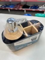 ORGANIZADOR DE BAÑO NEGRO X 280 ML - Imagen 2