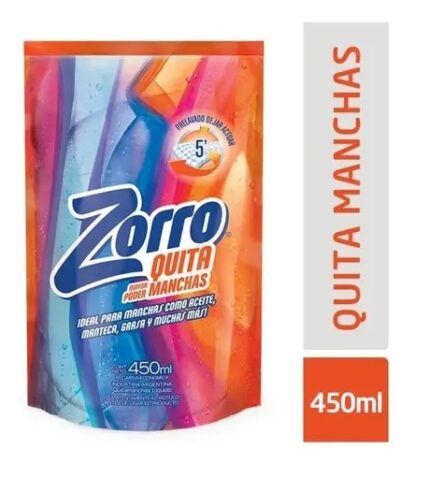 QUITAMANCHAS ZORRO X 450 ML DP
