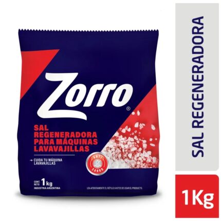 ZORRO SAL REGENERADORA LAVAV. X 1 KG
