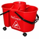 BALDE GEMINI CON RUEDAS ROJO