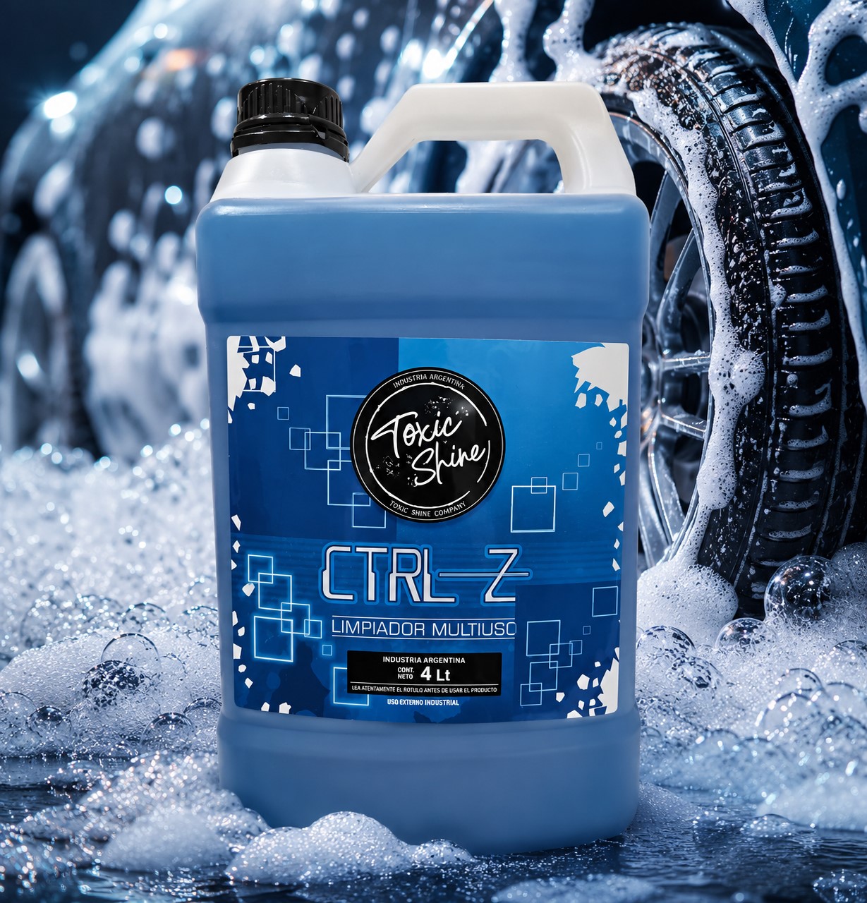 CTRL-Z CTRLZ LIMPIADOR ESPUMA X 4 LTS - Imagen 1