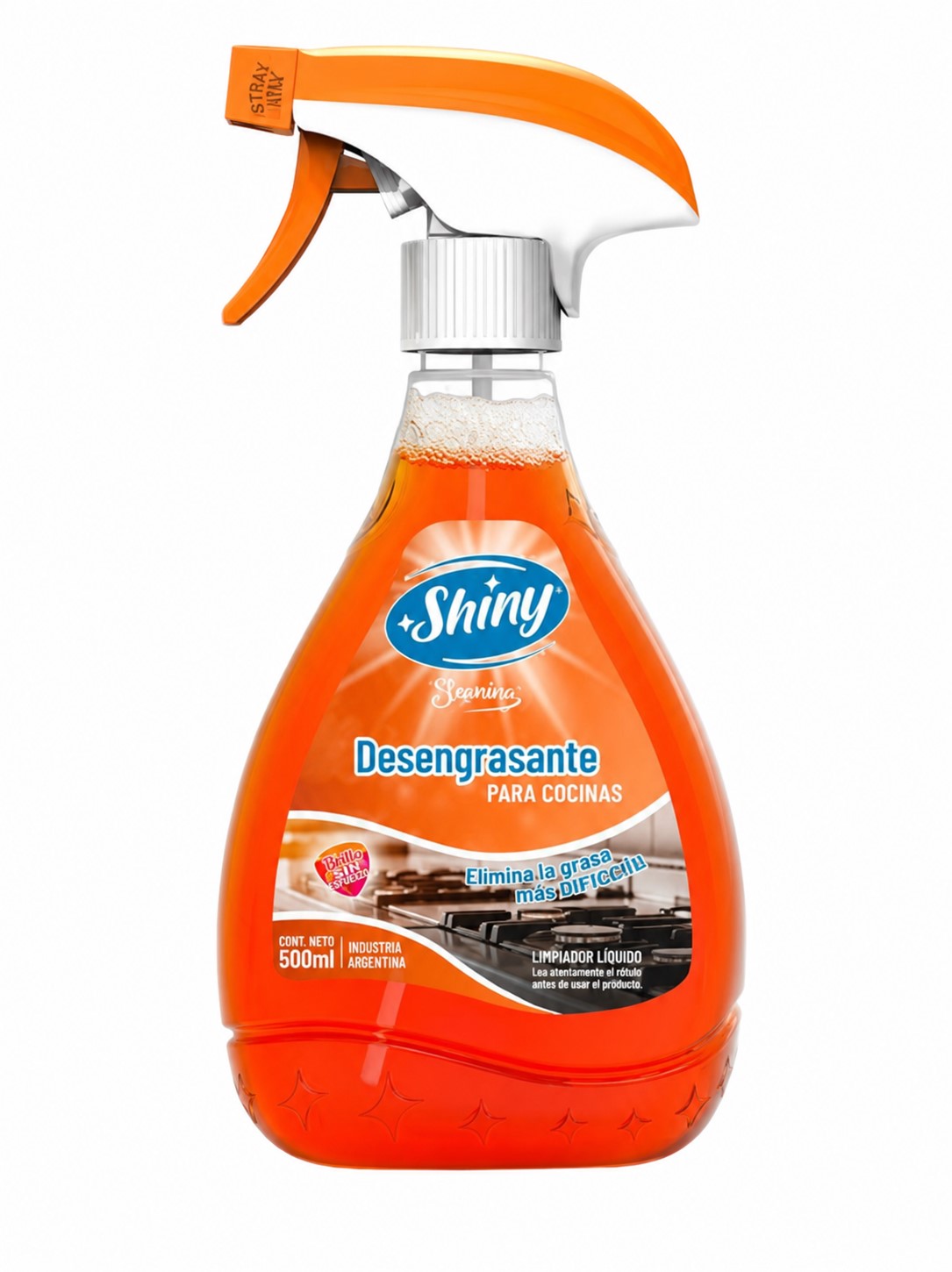 DESENGRASANTE SAPHIRUS DESENGRASANTE SHINY X 500 ML GATILLO - Imagen 1