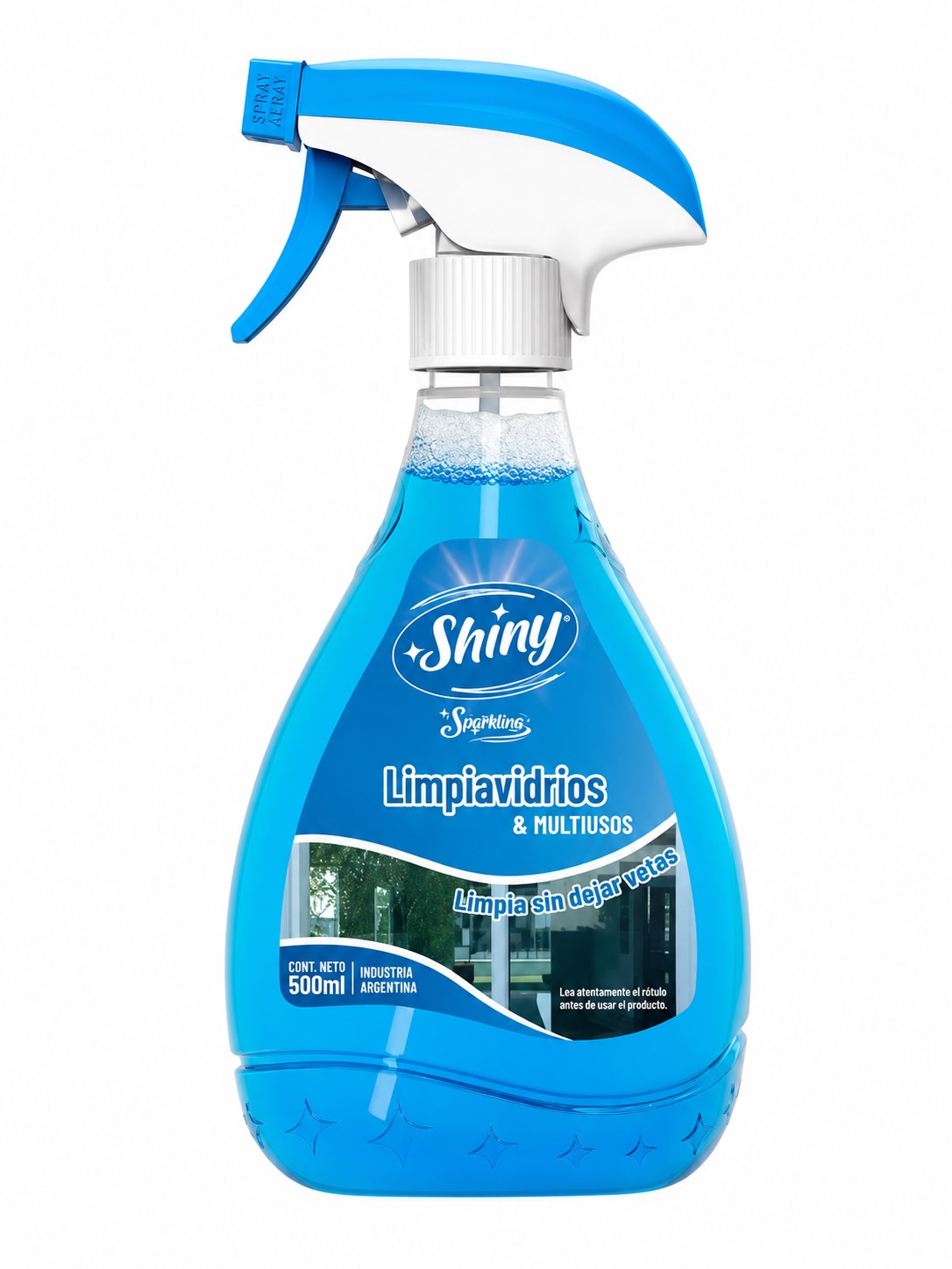 LIMPIAVIDRIOS SAPHIRUS LIMPIAVIDRIOS SHINY X 500 ML GATILLO - Imagen 1