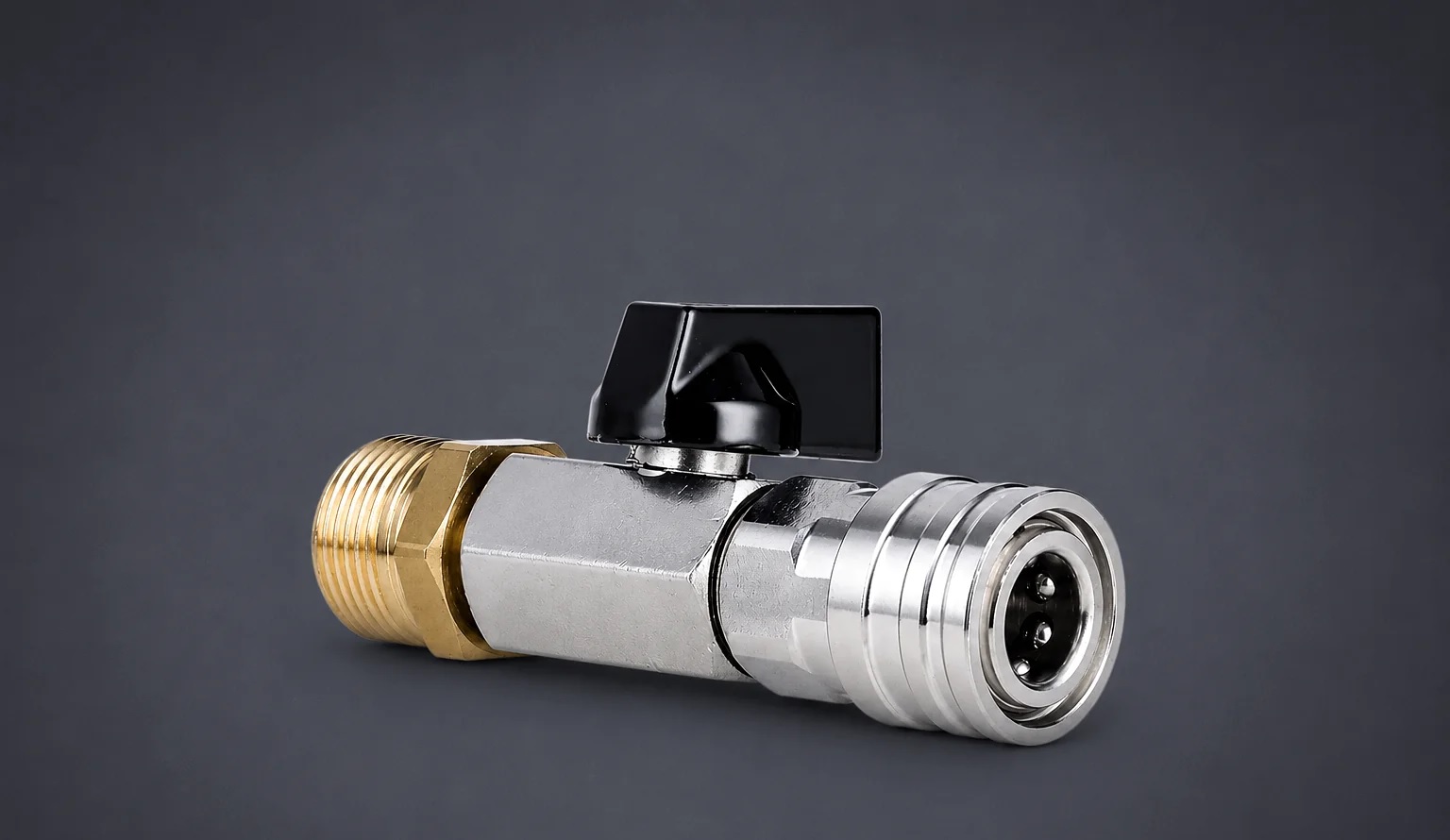 ADAPTADOR DE VALVULA LAFFITTE LLAVE DE PASO CON ROSCA M22 - Imagen 1