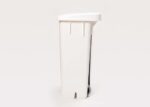 CESTO 100LTS BLANCO C/PEDAL Y RUEDAS